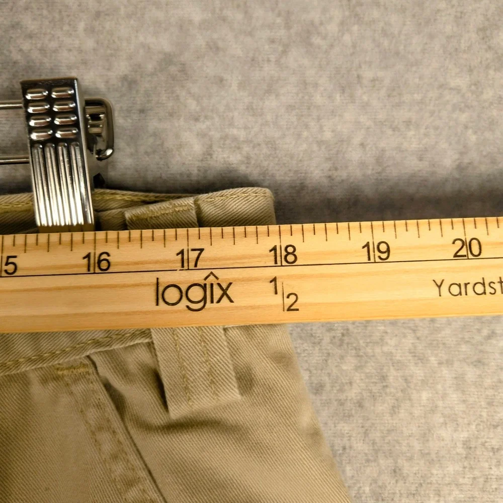 Levi's Silver Tab Khakis Beige Baggy Cargo Pants Mens W36 L30 Skater Relaxed Fit